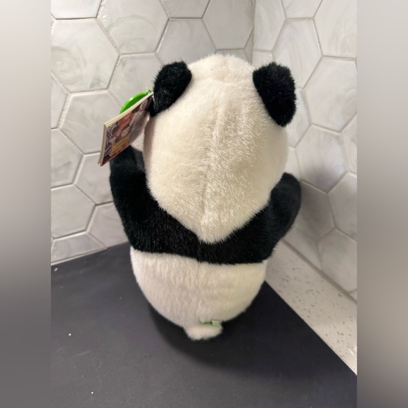 Panda Plush Stuffed Animal Busch Gardens VINTAGE World Wildlife Fund 1999 - Picture 4 of 8